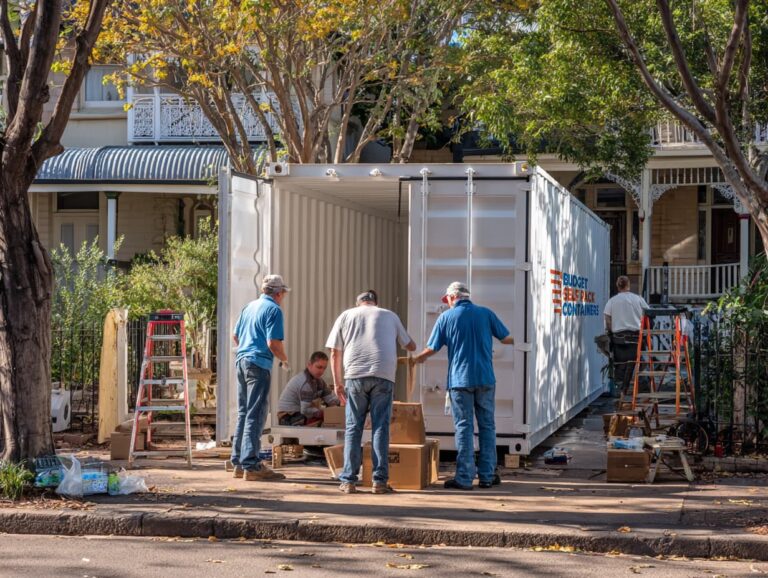 Moving from Tasmania to Melbourne with the Self Pack Shipping Container Advantage