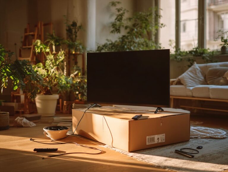How To Pack a Flat Screen TV for Moving Interstate